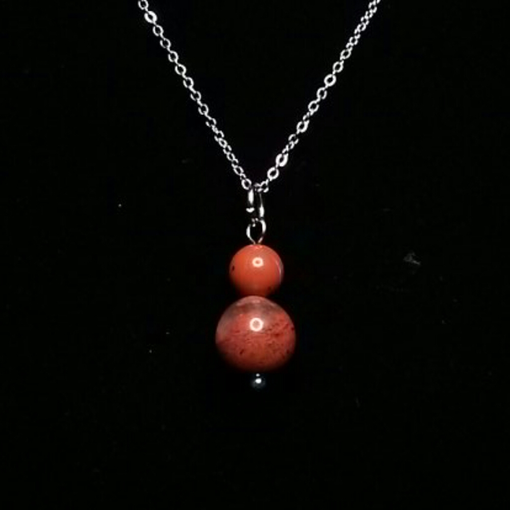 5/$25 Red River Jasper Necklace